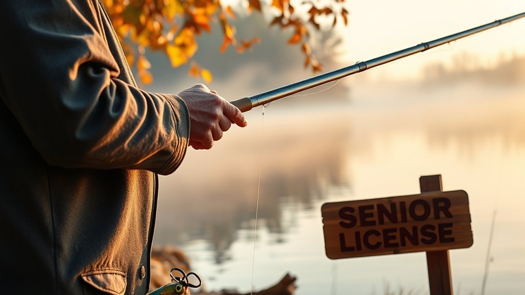senior fishing license discounts