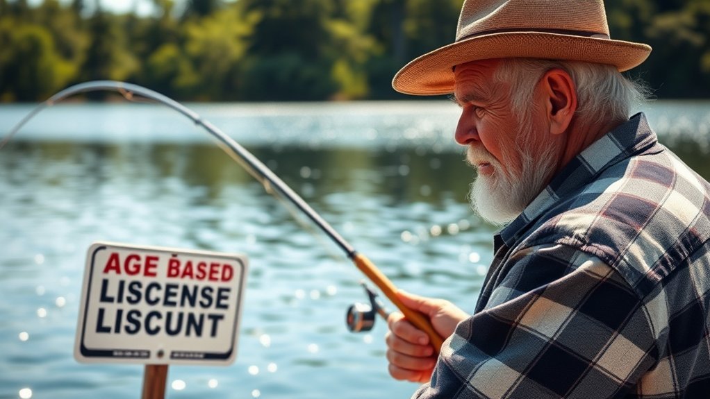 senior fishing license discounts