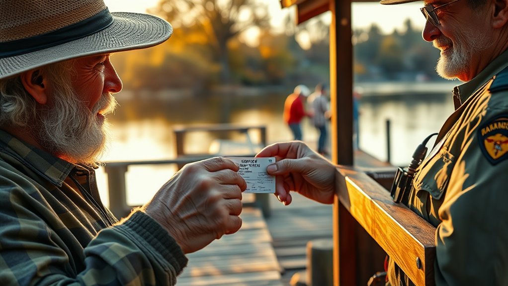 senior fishing license exemptions