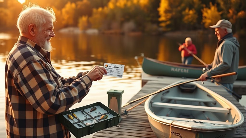 senior fishing license exemptions