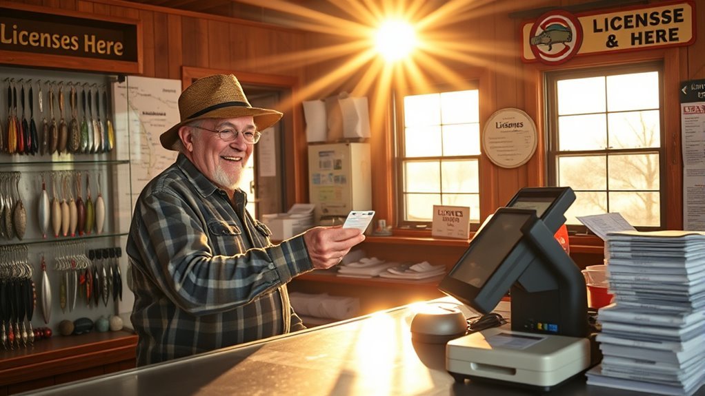 senior fishing license purchase options