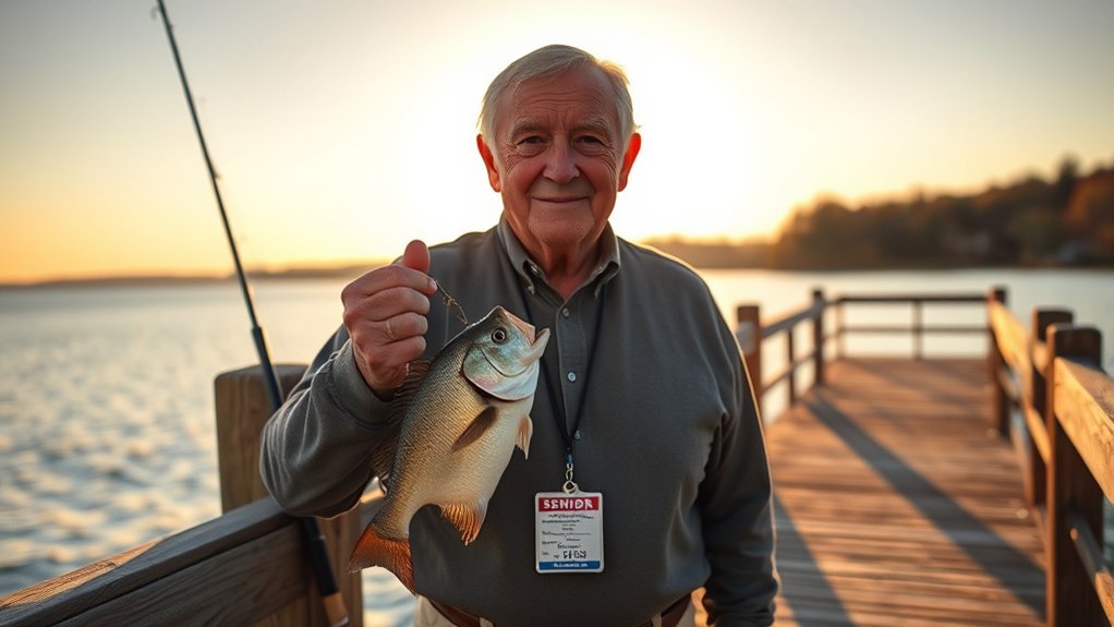 senior fishing license regulations