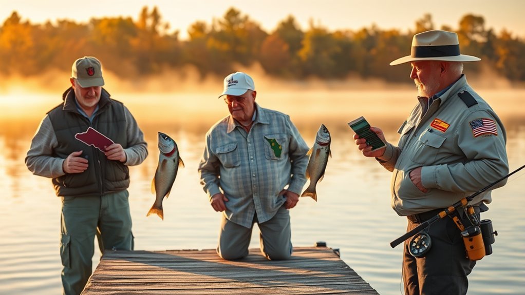 senior fishing license variations