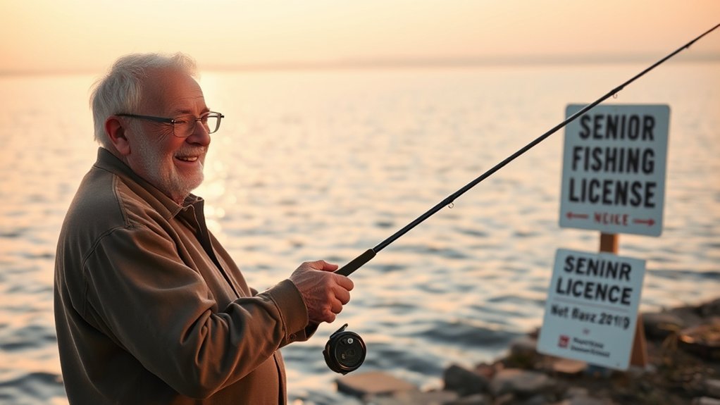 senior fishing promotions available