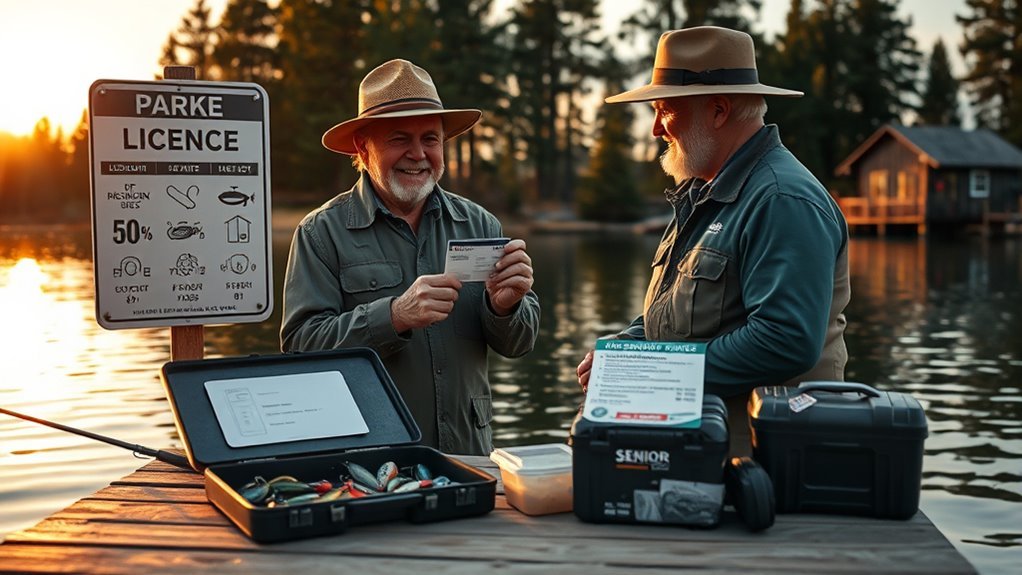 seniors fishing cost savings