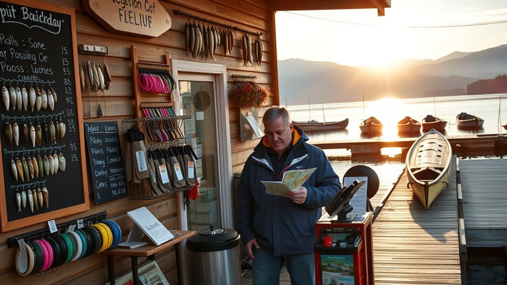 short term fishing access options