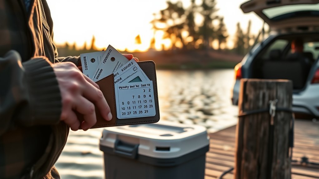 short term fishing license option