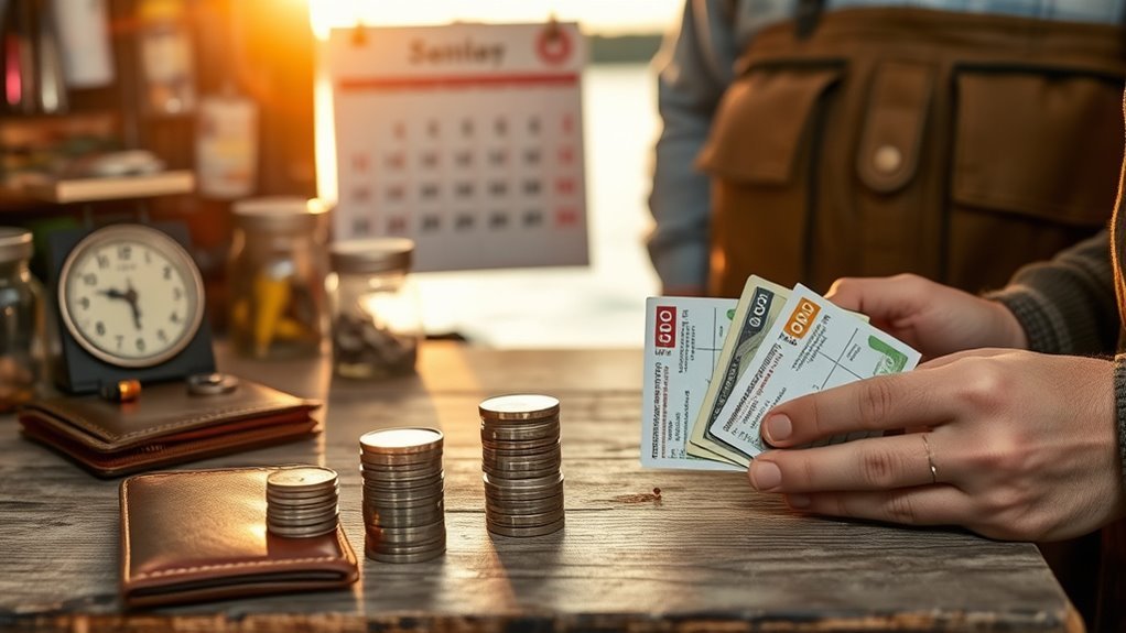 short term fishing license options