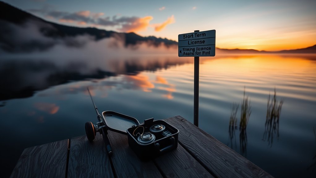 short term fishing license options