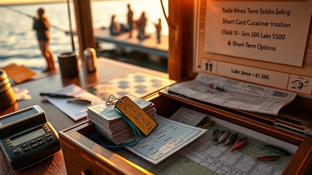 short term fishing license options