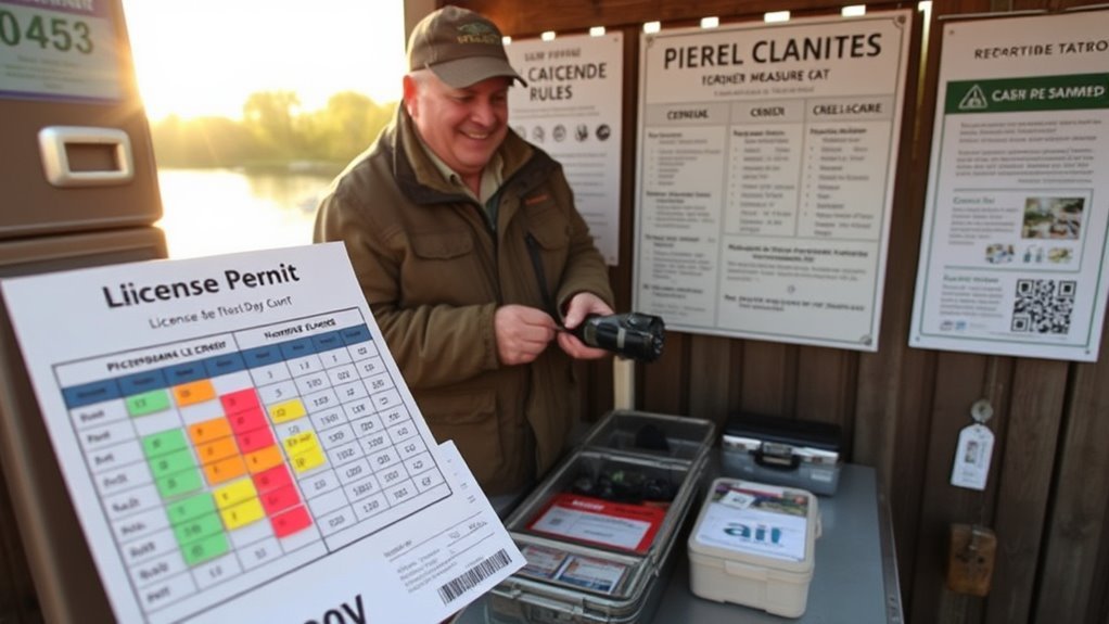 short term fishing license rules