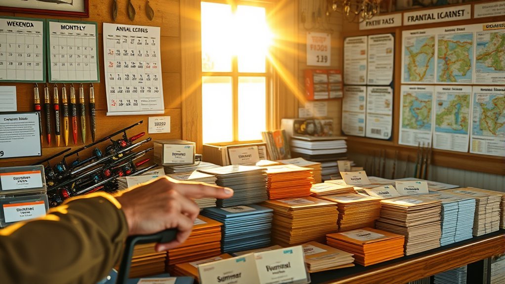 short term fishing licenses available