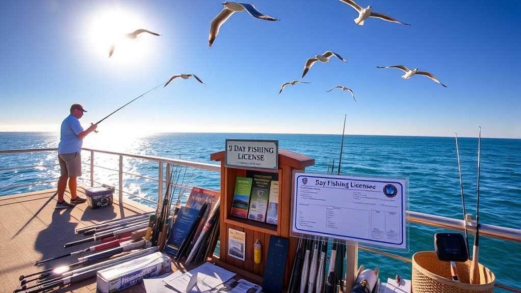 short term fishing licenses available