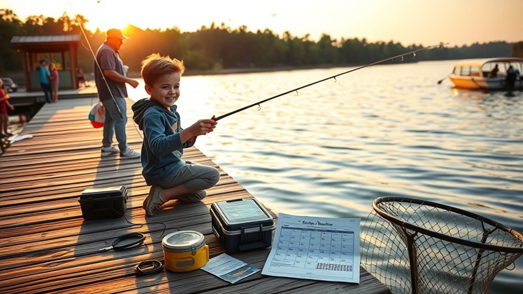 short term fishing options available