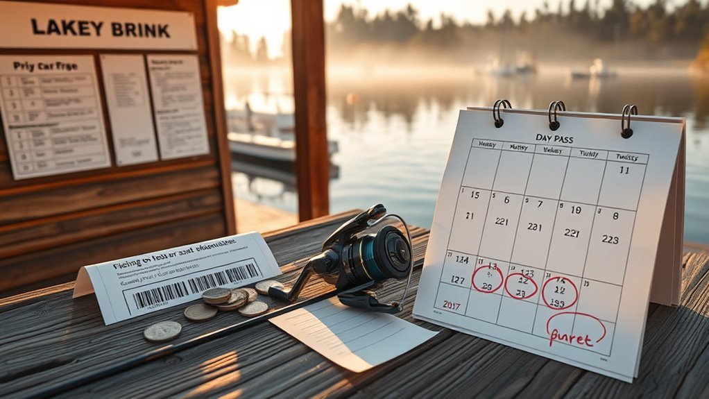 short term fishing permit costs