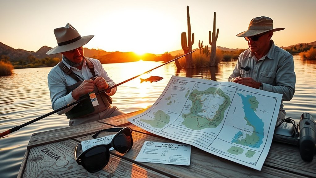 short term hunting and fishing