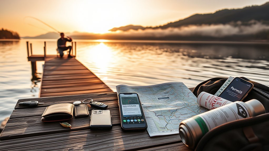 short term resident fishing options