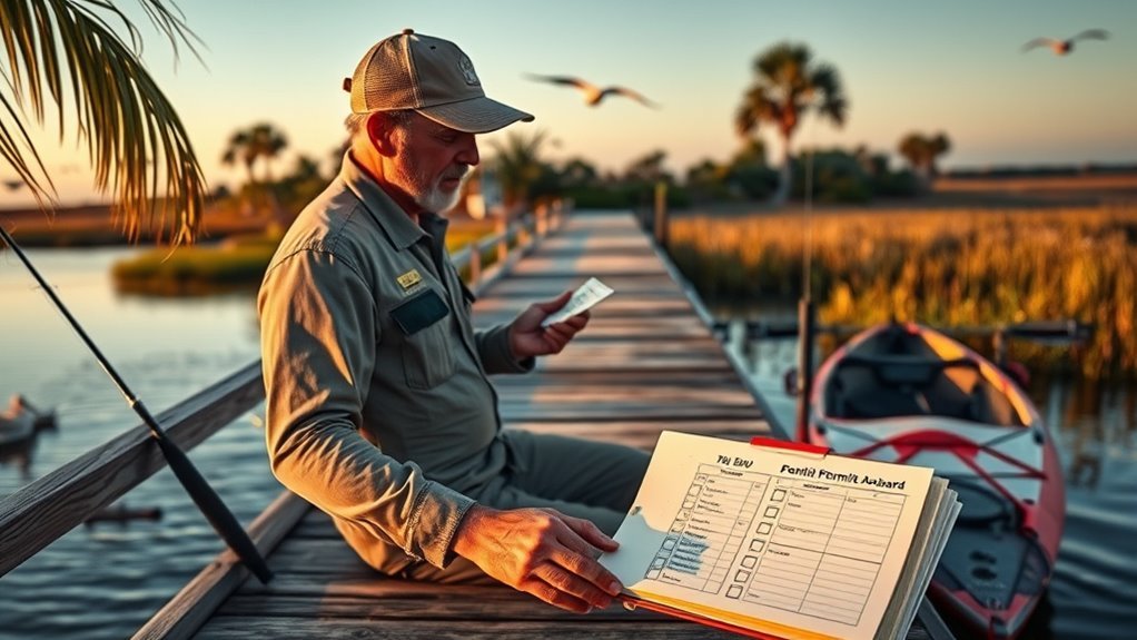 single day fishing license required