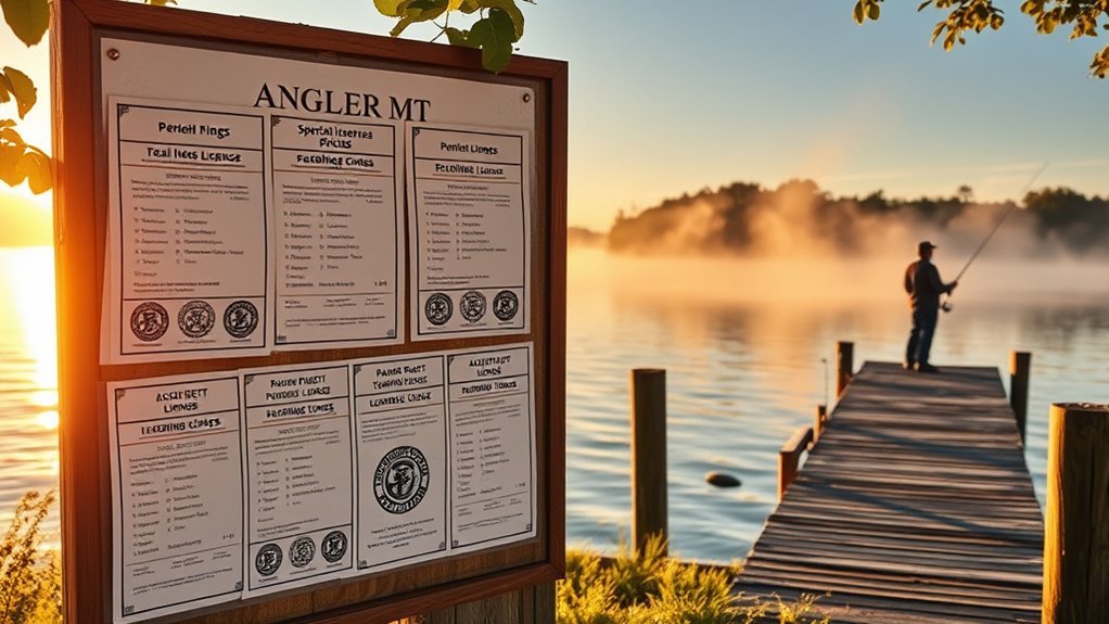 special fishing license options