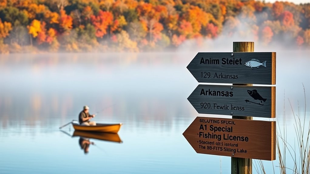 special fishing licenses arkansas