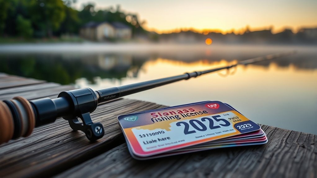 special licenses for fishing