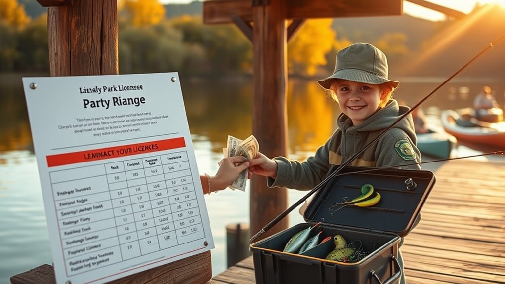 temporary youth fishing licenses