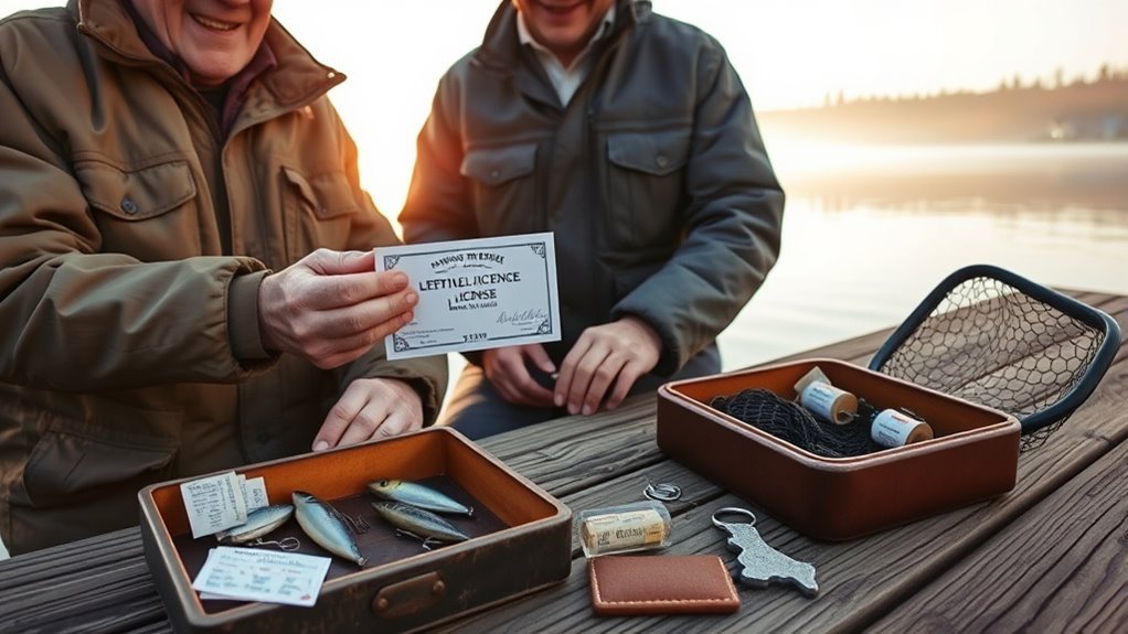 tiered lifetime fishing licenses