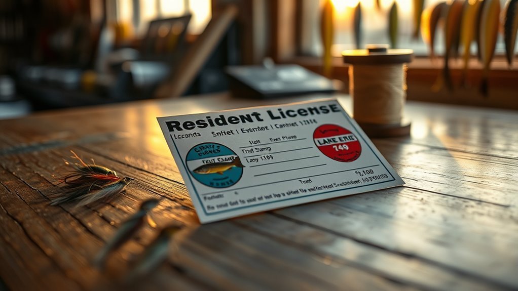 trout and lake erie permits