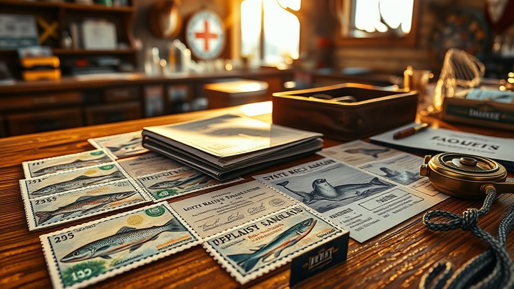 trout and salmon stamps required