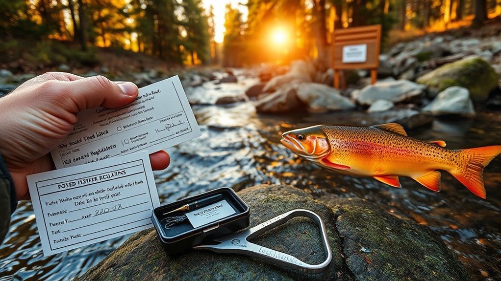 trout fishing compliance guidelines