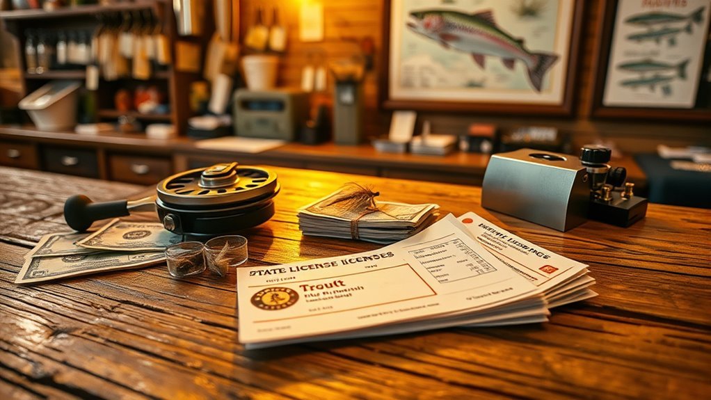 trout fishing license regulations