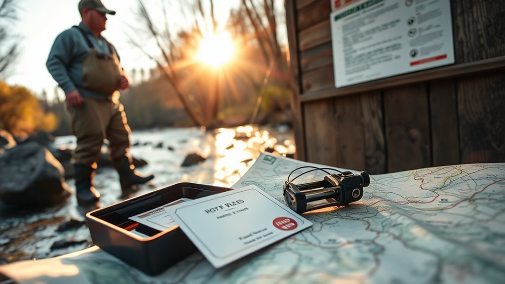 trout fishing regulations compliance