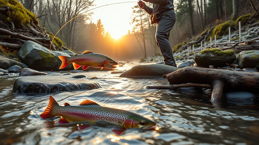 trout fishing regulations compliance