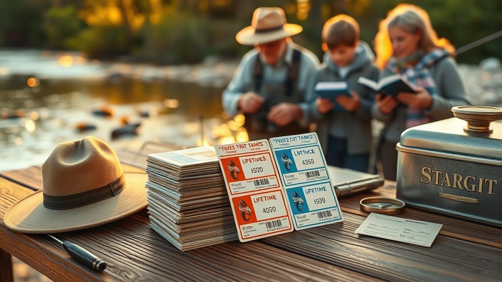 trout fishing stamp exemptions