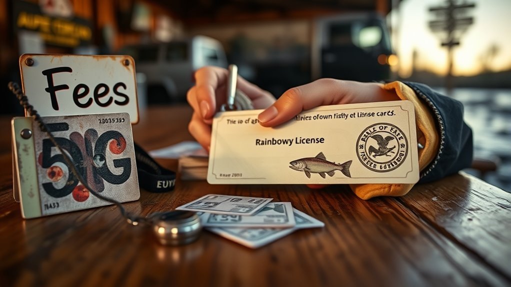 trout stamp fee 10 85