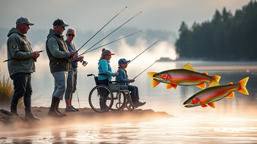 trout stamp fishing exemptions