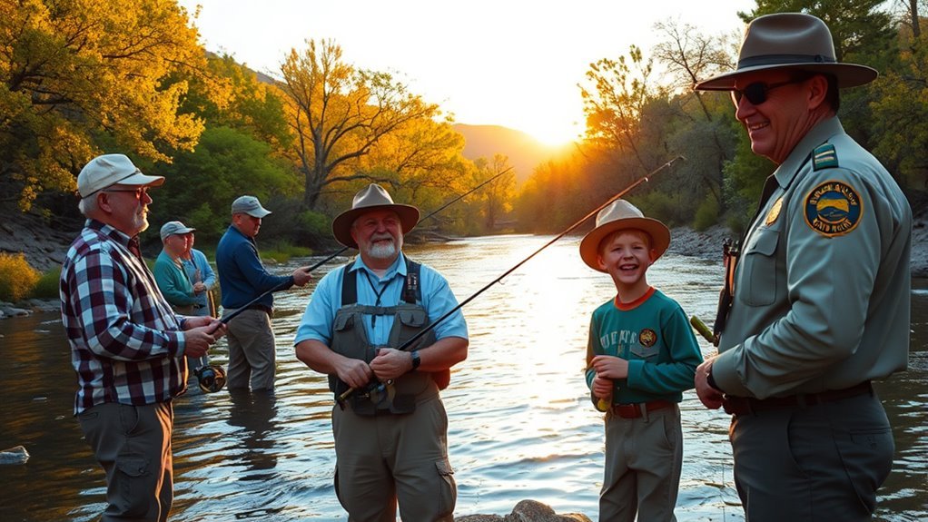 trout stamp fishing exemptions