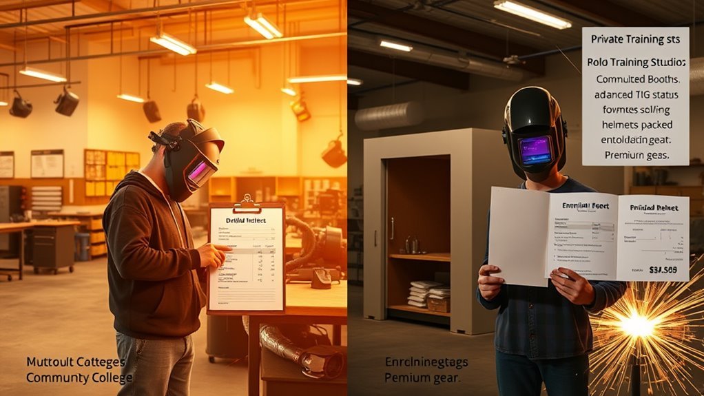 tuition comparison community vs private