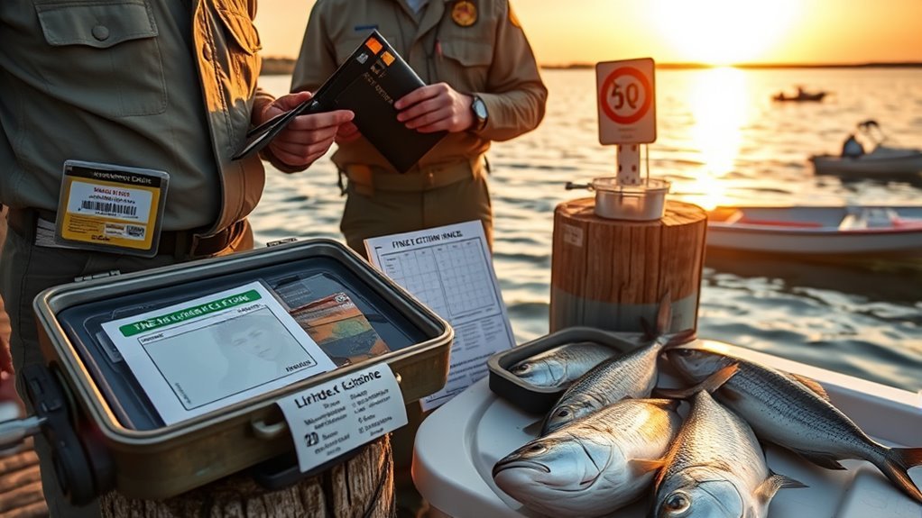 unlicensed fishing penalties apply