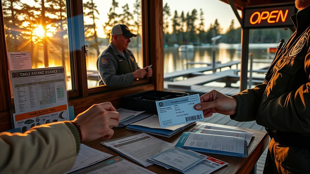 visitor angler license fees