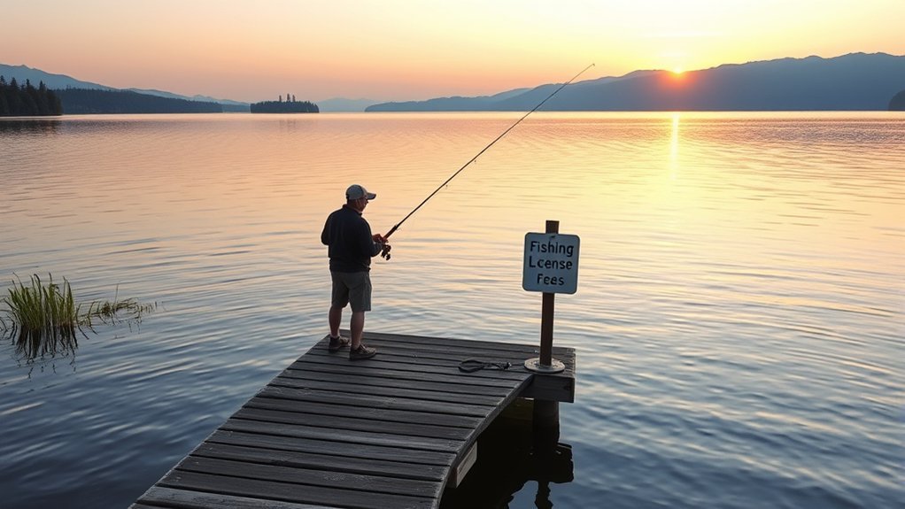 visitor fishing license fees