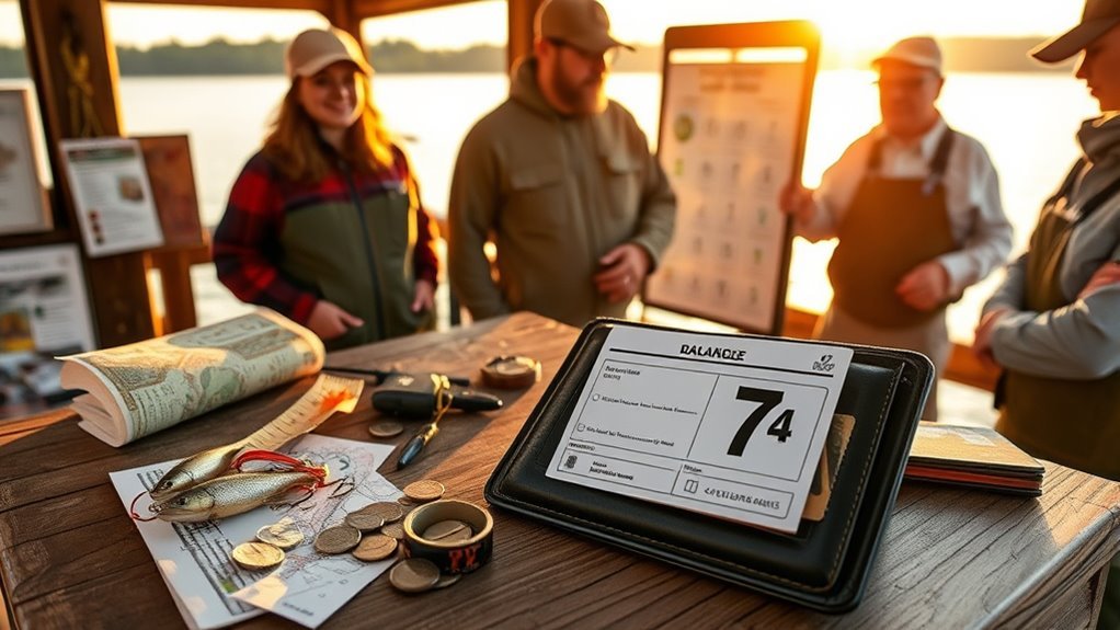 weekly fishing license guidelines