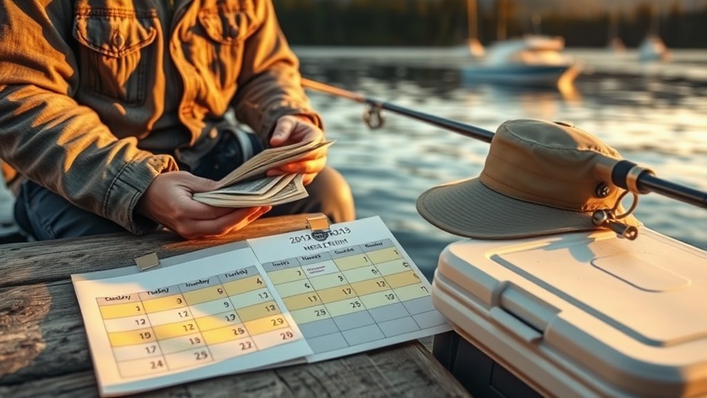 weekly fishing license prices