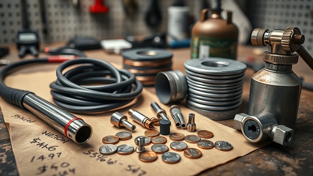 welding accessory cost management