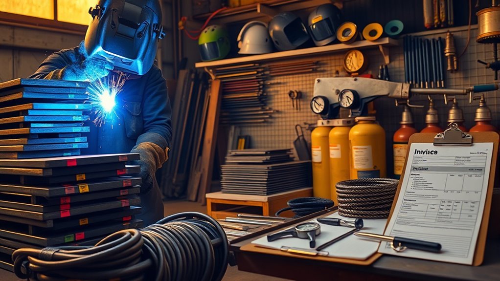 welding cost inquiry details