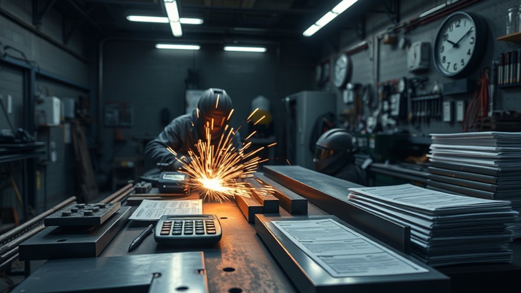 welding cost inquiry details