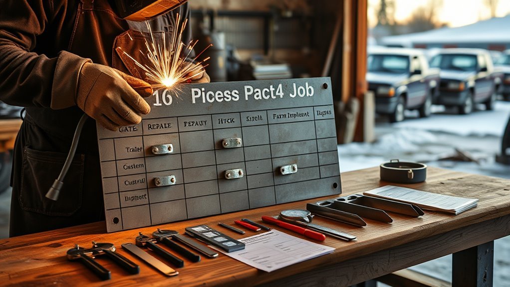 welding job price ranges