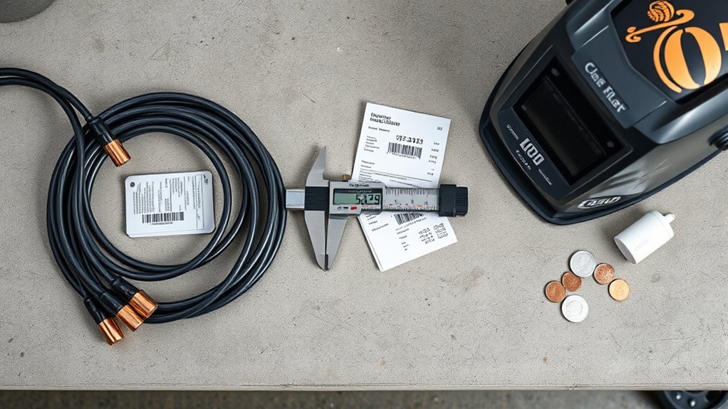 welding leads pricing information