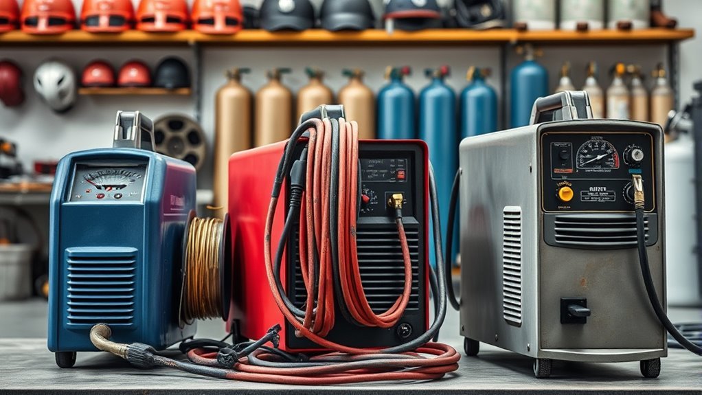 welding machine types comparison