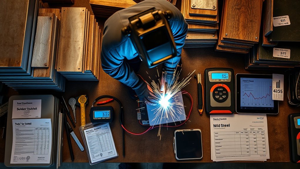 welding material cost breakdown